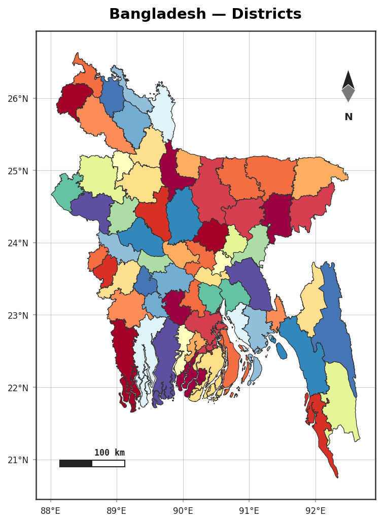Districts of Bangladesh